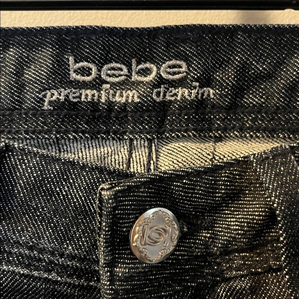 🎀🩷🎀🩷🎀🩷 BEBE RHINESTONE HEART JEANS🩷🎀🩷🎀🩷🎀🩷🎀 - Picture 5 of 9
